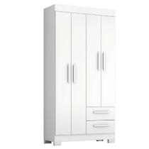 Guarda Roupas Solteiro 4 Portas 2 Gavetas Malta Flex Notável Guarda Roupas Solteiro 4 Portas 2 Gavetas Malta Flex Notável