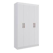Guarda-roupas Solteiro 4 Portas Multimóveis Cr35216 Branco Branco