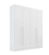 Guarda Roupas Solteiro Da Vinci Plus 4Pts 100% MDF DDoro Móveis Guarda Roupas Solteiro Da Vinci Plus 4Pts 100% MDF DDoro Móveis