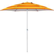 Guarda Sol 2,40 M Laranja e Amarelo Degradê Alumínio Vareta Fibra Vidro 12765 Bel Guarda Sol 2,40 M Laranja e Amarelo Degradê Alumínio Vareta Fibra Vidro 12765 Bel