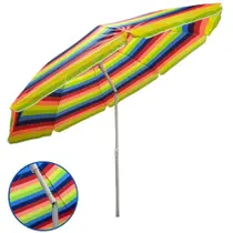 Guarda Sol 2,40M Aço Inox Articulado Colorido IWGSA240 IMPORTWAY