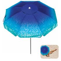 Guarda Sol 2m Alumínio Sombreiro Aruba Praia Piscina Camping Azul Marinho - 1307 Tobee Guarda Sol 2m Alumínio Sombreiro Aruba Praia Piscina Camping Azul Marinho - 1307 Tobee