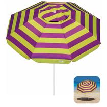 Guarda Sol 2m Em Aço Sombreiro Caribe Praia Piscina Camping Verde - 1403 Tobee Guarda Sol 2m Em Aço Sombreiro Caribe Praia Piscina Camping Verde - 1403 Tobee