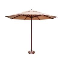 Guarda Sol 3m com Base Aluminio Para Mesa Piscina E Jardim