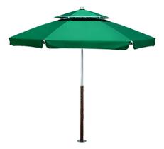 Guarda Sol Alumínio Gigante 2,40 Praia Piscina Respirável Uv