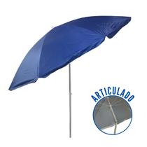 Guarda Sol Articulado 2,40m de Diâmetro Proteção Uv Estrutura Aço Inoxidável e Tecido com Silver Coating Guarda Sol Articulado 2,40m de Diâmetro Proteção Uv Estrutura Aço Inoxidável e Tecido com Silver Coating