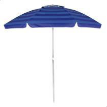 Guarda Sol Articulado 2,4m Alumínio Mor Praia Piscina Resistente Dobrável UV