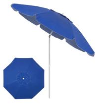 Guarda Sol Bagum Top 2,4m Alumínio Articulado Azul - 12102 Belfix Guarda Sol Bagum Top 2,4m Alumínio Articulado Azul - 12102 Belfix