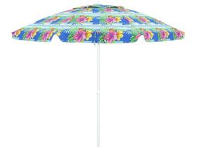 Guarda-Sol Bel Fibra De Vidro 2,4 M Floral Guarda-Sol Bel Fibra De Vidro 2,4 M Floral
