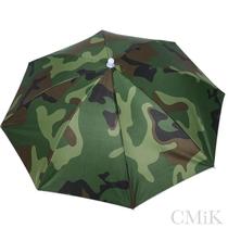 Guarda Sol Camuflado Dobrável Pesca Proteção UV Fixação no Solo Camping Praia Guarda Sol Camuflado Dobrável Pesca Proteção UV Fixação no Solo Camping Praia