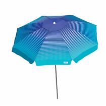 Guarda Sol Cancun 2,30m Articulável Alumínio Azul/Verde - 1206 Tobee