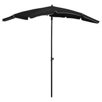 Guarda-sol de jardim vidaXL Guarda-chuva de quintal com função de inclinação