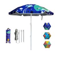 Guarda-sol de praia LOTTAFUN 1,5 m com proteção UV50+ e portátil Guarda-sol de praia LOTTAFUN 1,5 m com proteção UV50+ e portátil