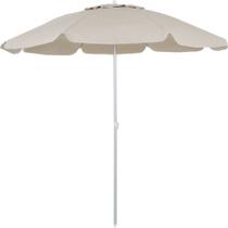 Guarda-Sol em Bagum com Haste de Alumínio 1,80m Bege Bel