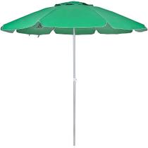 Guarda Sol em Bagum e Alumínio 2 Metros Verde BEL Guarda Sol em Bagum e Alumínio 2 Metros Verde BEL