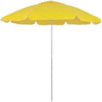 Guarda-sol em Bagum e Haste de Alumínio 1,60m Amarelo Bel