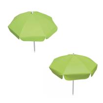 Guarda Sol Em Pvc Haste De Alumínio Verde Primavera 1,40