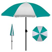 Guarda Sol Fashion 1,8 Metros Articulável Aço Preto Praia 3732 - Mor