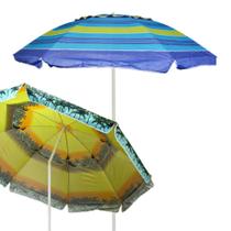 Guarda Sol Gigante Articulável 2,40m Praia Piscina Reforçado