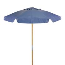 Guarda-Sol Guarapari em Bagum e Haste de Madeira 2,00m Cores Sortidas Bel