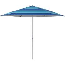 Guarda-sol Milagres Premium em Alumínio 2,60m Degradê Azul Bel