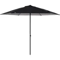 Guarda-sol Milagres Premium em Alumínio 2,60m Preto Bel