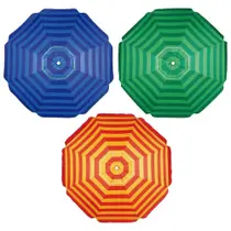 Guarda-Sol Mor de Alumínio, 2,40 metros, Cores Sortidas - 3546