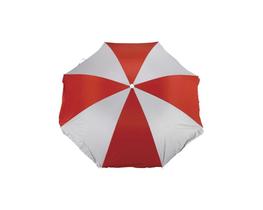 Guarda Sol Mor Vermelho/Prata 1,80Mx2M Guarda Sol Mor Vermelho/Prata 1,80Mx2M