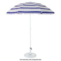 Guarda Sol Nautika Caribe 2,00m Azul e Creme