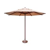 Guarda Sol Ombrelone 3,00mts Resistente com Base de Alumínio para Jardim, Piscina e Praia