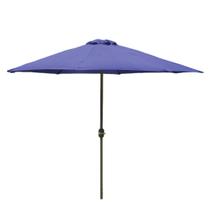 Guarda Sol Ombrelone Central Redondo 3,m Praia Gardenlife Azul - Garden Life