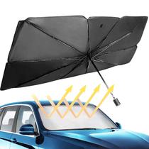 Guarda-Sol Para-Brisa de Carro Multifuncional Dobrável com Proteção Solar UV: Pronta Entrega