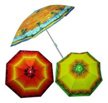 Guarda Sol Praia Verão Pesca Estampas Sortidas 1,90 x 1,80