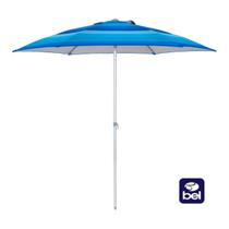 Guarda Sol Premium 2,40m Alumínio Reforçado Milagres Azul - 12728 Belfix