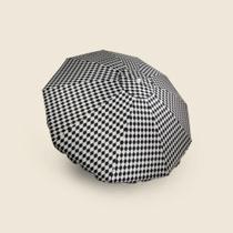 Guarda-sol Rio Preto e Branco 2.4m - ACASA