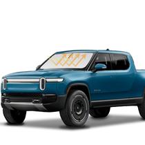 Guarda-sol SLOGENTO 240T retrátil para Rivian R1T 2022-2025 Guarda-sol SLOGENTO 240T retrátil para Rivian R1T 2022-2025