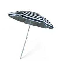 Guarda Sol Solis 1,80m Com Proteção Uv 50, Estrutura de Aço, Fibra de Vidro, Tecido Poliéster Aluminizado, Leve e Portátil