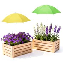 Guarda-sol Tryly para Plantas com Sombra 60 cm de Diâmetro Revestimento Prateado Guarda-sol Tryly para Plantas com Sombra 60 cm de Diâmetro Revestimento Prateado