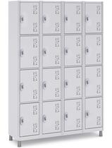 Guarda Volume de Aço 16 Portas Locker Cinza Smart - 10052 - W3