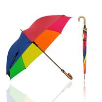 GuardaChuva Automático Portaria, Reforçado Contra Vento, Resistente e Durável ArcoÍris1085 GuardaChuva Automático Portaria, Reforçado Contra Vento, Resistente e Durável ArcoÍris1085