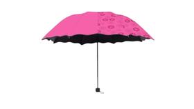 Guardachuva Mágico Com Proteção Uv Estampa Floral Blackout