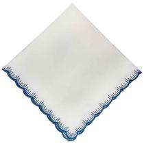 Guardanapo 100% Algodão 45x45 C/ Bordado Azul Guardanapo 100% Algodão 45x45 C/ Bordado Azul