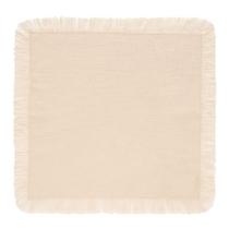 Guardanapo 100% Algodão Franja 40cm X 40cm Coloratta Natural Mesa Posta Guardanapo 100% Algodão Franja 40cm X 40cm Coloratta Natural Mesa Posta