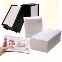 Guardanapo BIGPEL 13X14cm calandrado branco 4000 unidades