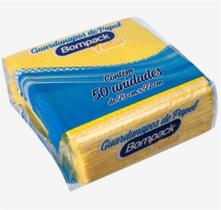 Guardanapo BomPack AMARELO 22x20cm com 50 unidades