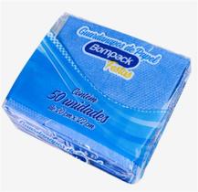 Guardanapo BomPack Azul 22x20cm com 50 unidades