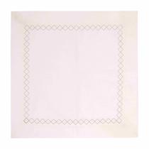 Guardanapo Branco 45X45Cm Rafimex