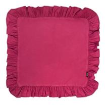 Guardanapo C/ Babado Fucsia 147 40cm C/ 2Unid