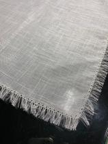 Guardanapo cambraia linho misto com Ajour - barra desfiada Guardanapo cambraia linho misto com Ajour - barra desfiada