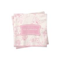 Guardanapo Clássico Francês Rosa - 1 unidade Pct. c/ 20 unds. - Cromus - Rizzo